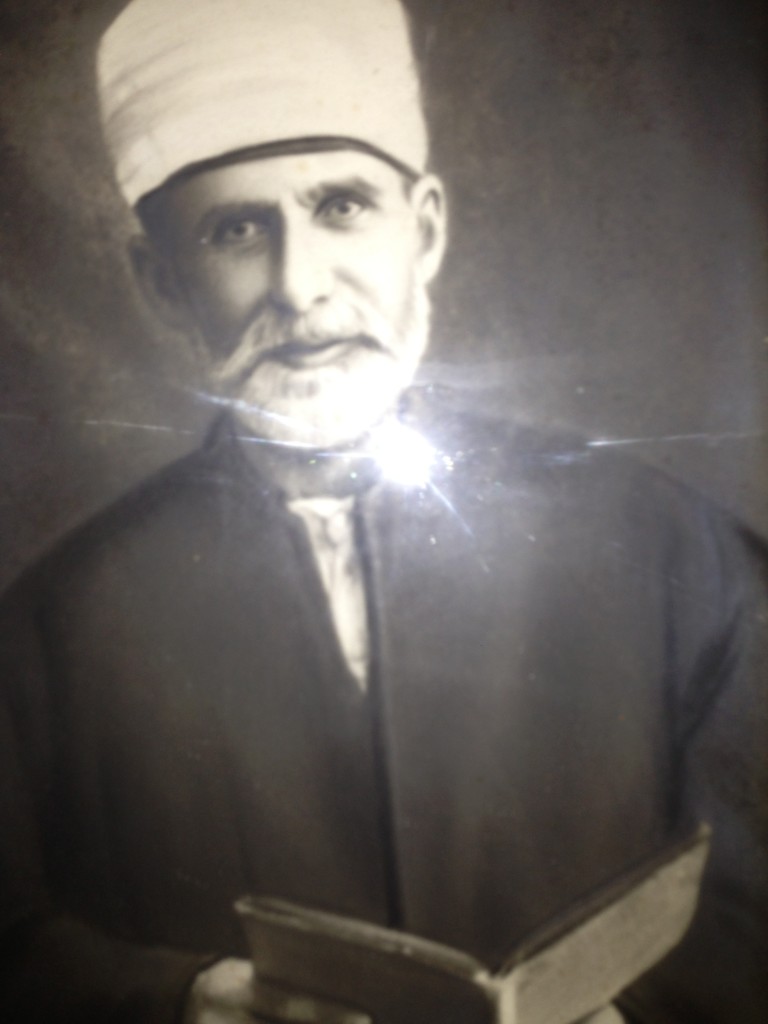 Annemin Yanya'dan kaçan rahmetli dedesi Hilmi Efendi